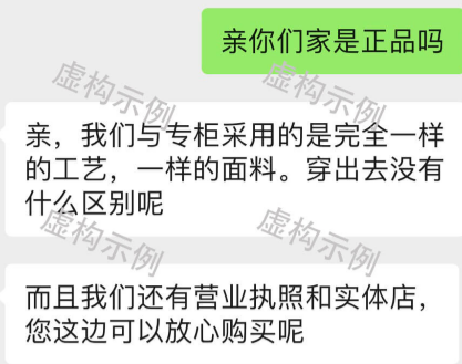 账号规范中的知识产权侵权示例图